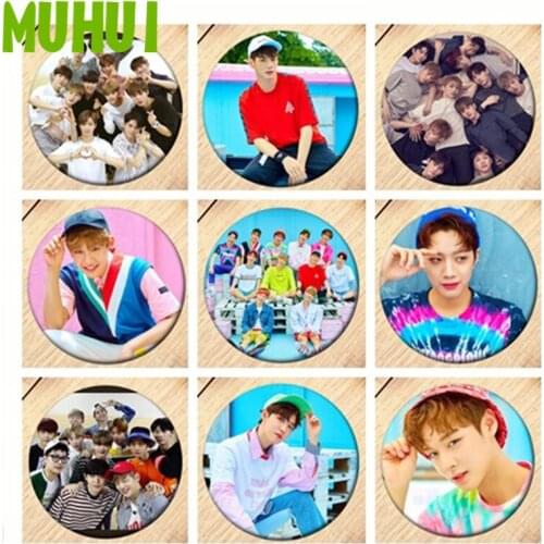 Free Shipping Kpop WANNA ONE Kang Daniel Brooch Pin Badges For Clothes Backpack Decoration Jewelry B174