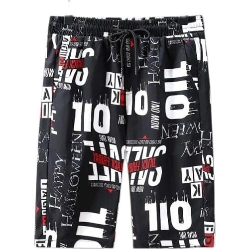 Summer men shorts letter print cool sports high street Camouflage shorts loose plus size 8XL 10XL 12XL oversize shorts 56 60 70