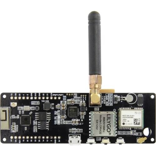 LILYGO® TTGO T-Beam V1.1 SX1262 868/915/Mhz ESP32 WiFi Wireless Bluetooth Module GPS NEO-6M SMA LORA 32 18650 Battery Holder