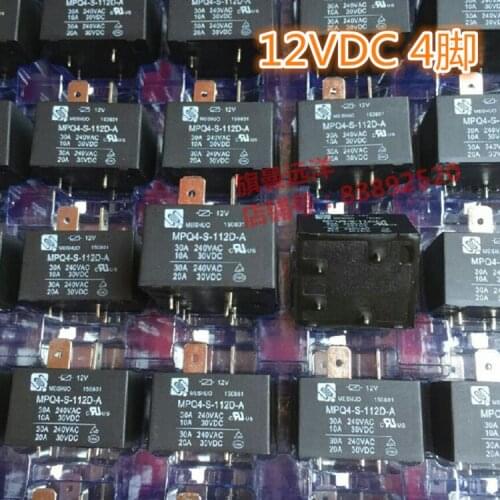 MPQ4-S-112D-A Universal 855AWP-1A-C2 12VDC SLI-12VDC-SL-A 30A 4-pin