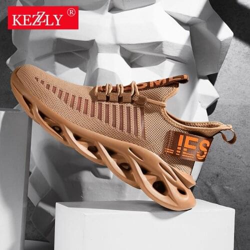 Rommedal men lightweight blade running shoes shockproof lack up breathable male sneakers height increase walking Gym shoes man