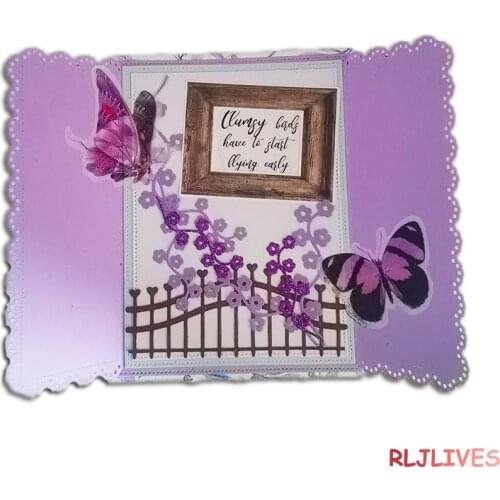 A2 Size Romantic Card Set Metal Cutting Dies DIY Scrapbooking Card Stencil Paper Craft Handmade Album Handbook Decoration