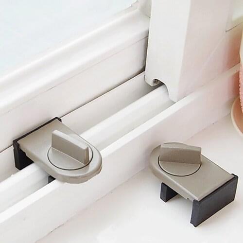 Home Window limiter Multifunction Door Lock Window Protection from Children Baby Window Lock Baby Safety Lockers Password Lock
