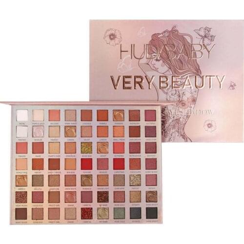63 Colors Eyeshadow Palette Pearly Matte Earth Color Large Palette Eyeshadow