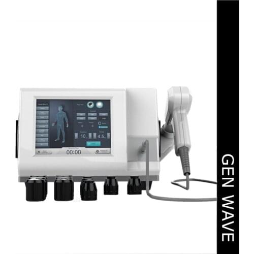 Portable Joint Pain Relief Focused Shock Wave Therapy Machine Health Care Physiotherapy Equipment With 12 Working Tips