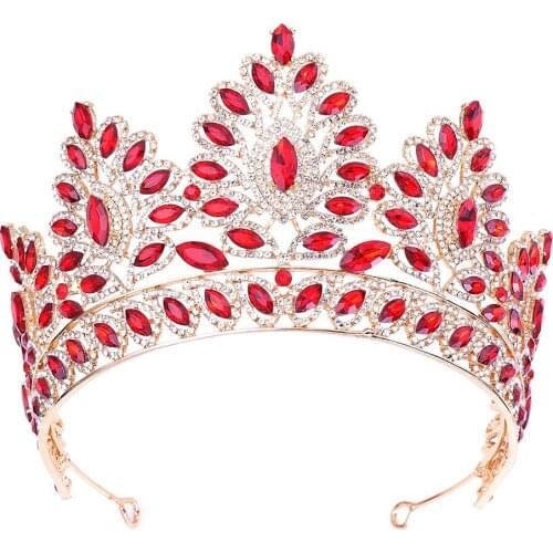 Marry Headwear Baroque Set Rhinestone Bride Will An Crown Wedding Hair Decorate Accessories Crown