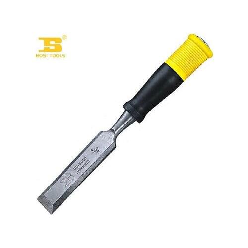 Wood Processing Needed 3/8 Carpentry Chisel W PVC Handle 64# Steel Cutter