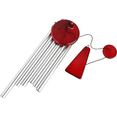 Wind Chimes Outdoor Large Wind Chimes Garden Chimes With 6 Aluminum Tuned Tubes For Indoor Outdoor Garden Patio Decor