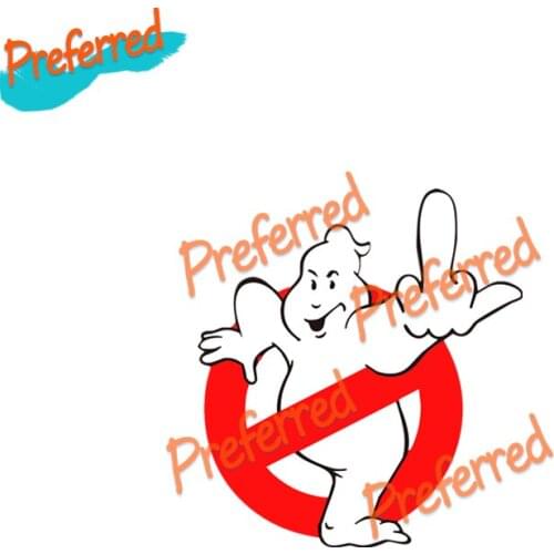 High Quality Decals Exterior Accessories Cute Ghostbusters Vinyl Car Stickers Funny Decal for Window Motorcycle Decorative