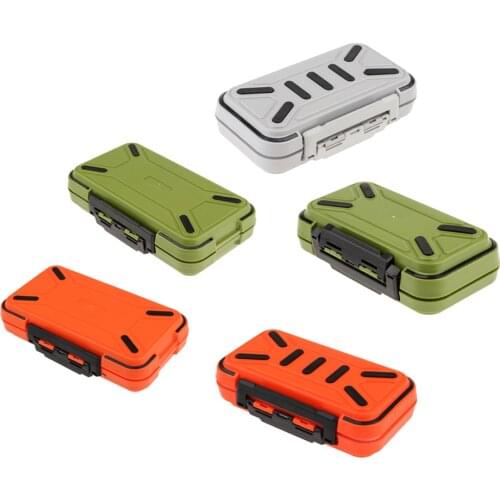 Premium Waterproof Plastic Fishing Hooks Lures Baits Tackle Storage Organizer Box Case 2 Sizes Fishing Tackles Box