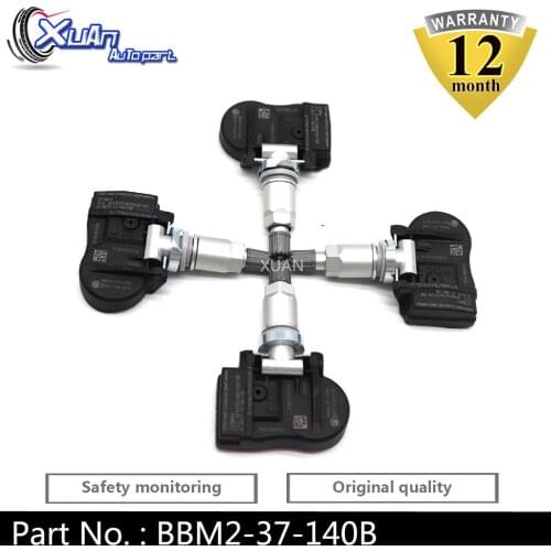 XUAN Tire Pressure Monitor Sensor TPMS BBM2-37-140B For Mazda 2 3 5 6 CX-7 CX-9 RX-8 MX-5 Miata 2009-2014 315MHz