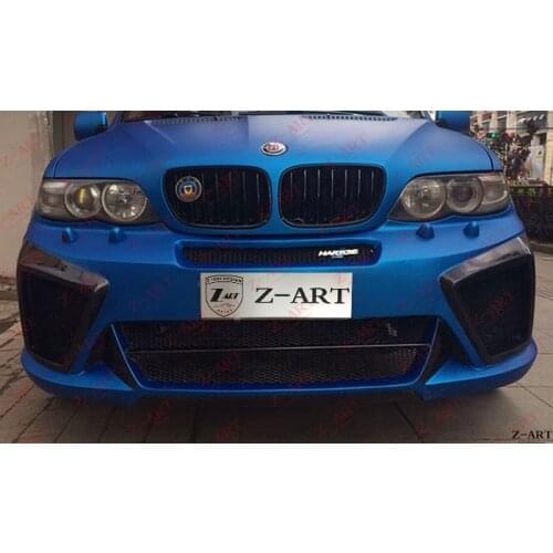 Z-ART tuning body kit for BMW X5 2000-2006 retrofit body kit for BMW E53 X5 car styling kit for BMW X5 front bumper rear bumper
