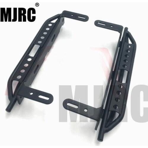 1pair Metal Side Pedal For 1/10 RC Crawler Car Traxxas TRX4 Defender Bronco K5 Side guard plate Aluminium alloy Foot pedal