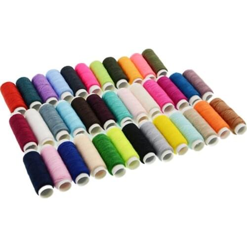 1Pcs Polyster Sewing Thread 110Meter/Pcs 402 Strong Durable 39Colors Available Threads For Sewing Clothes Patch DIY Craft 2021