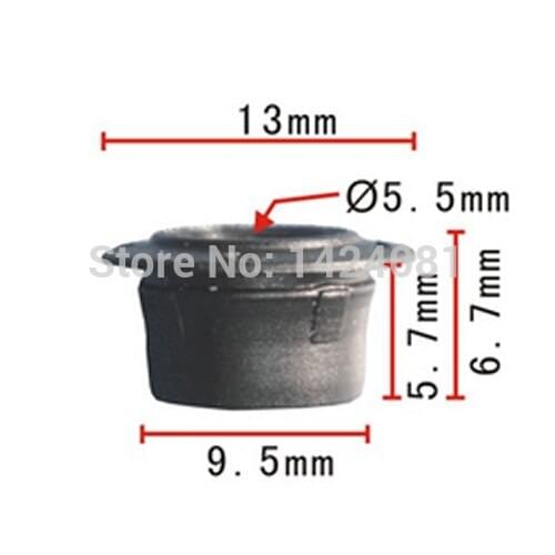 500 pcs 357-853-586-D Moulding Insert Rivet Retainer Clip 357 853 586 D