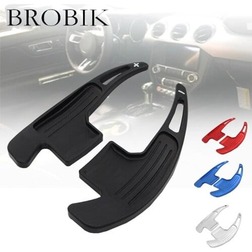 For Ford Mustang 2015 2016 2017 2018 2019 Aluminum Auto Car Steering Wheel Shift Paddle Extend Direct Gear Paddle Extension