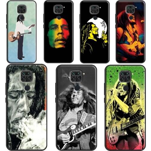 Bob Marley Case For Xiaomi Redmi Note 10 Pro 9S 8T Note 8 Pro Note 9 Pro K40 7 8 9 A 9C 9T Back Cover