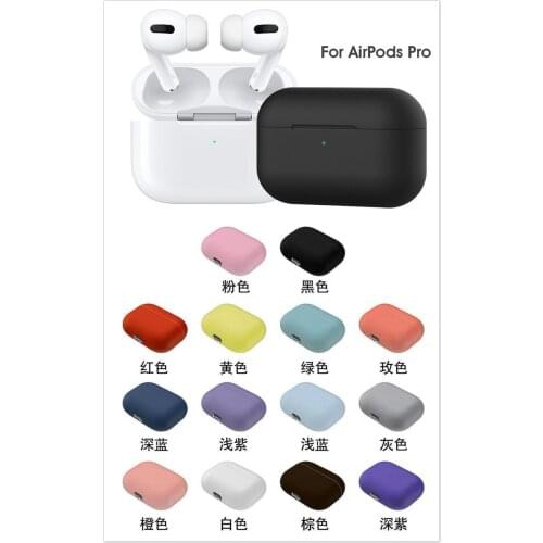 DHL Silicone Case For Airpods Pro Case Wireless Bluetooth for apple airpods pro Cover Earphone Case For Air Pods pro 3 Fundas