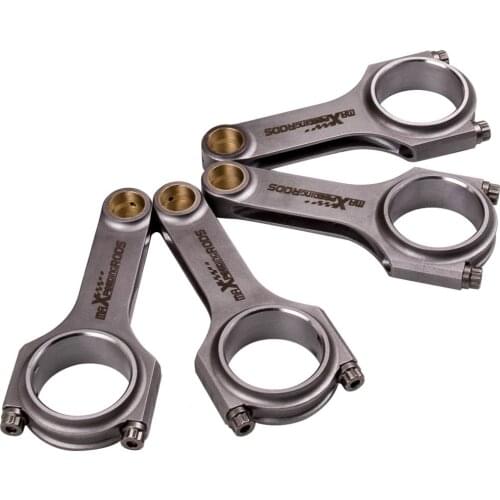 For Audi VW Golf Gti 1.8T 225 2.0 16V 20V Connecting Rod Rods Pleuel pleuelstange 144mm 20mm Bielle Crankshaft H Beam