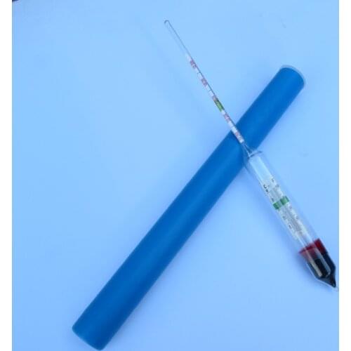 Proportion of sea water density meter gauge salinity brine table 1.000-1.040 proportion with temperature gauge farming