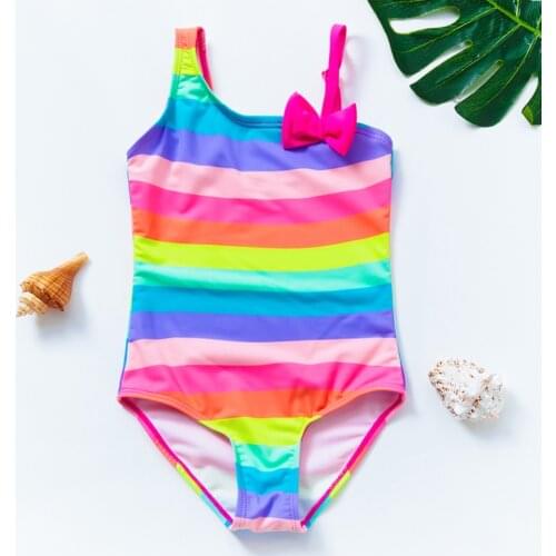 2019 One-Piece Swimsuit Girls Bathing Suits Large Girls Swimwear 5-14 Years Summer Beach Wear Children Girls Swimsuits 9012