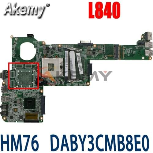 AKemy A000175320 A000174120 DABY3CMB8E0 for Toshiba Satellite L840 L845 C840 C845 M800 M840 C800 L800 Laptop pc Motherboard