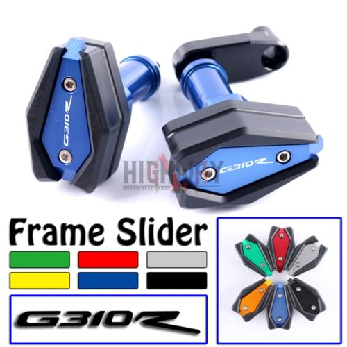 Motorcycle CNC Frame Crash Pad Engine Stator Sliders Protector Falling Protection For BMW G310R G310GS 2018