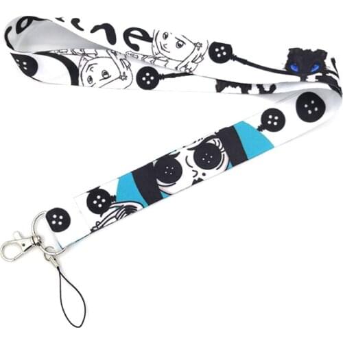 Cartoon Mobile Phone Straps Lanyards Keychain USB Gym ID Card Badge Holder DIY Hanging Rope Webbing Ribbon Accessories