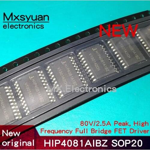 5PCS New and original HIP4081AIBZT HIP4081AIB encapsulation SOP20