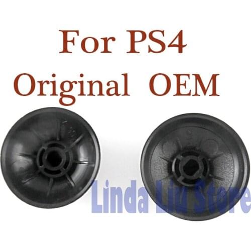 50pcs Original Analog Joystick thumb Stick grip Cap for Sony PlayStation Dualshock PS4 joypad Controller Thumbsticks