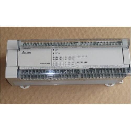 Freeshipping Original Delta PLC controller DVP80EH00R3 EH3 series 100-240VAC 40DI 40DO relay output in box