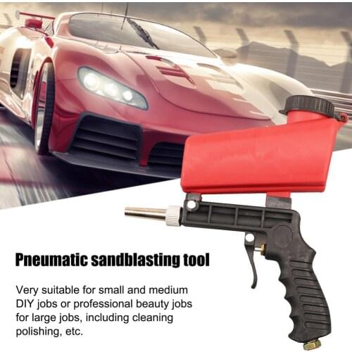 Sandblaster Sand Blaster Gun Kit Media Sandblaster Gun Soda Sand Blasting Spray Tool For Air Compressor Sand Blasters Portable