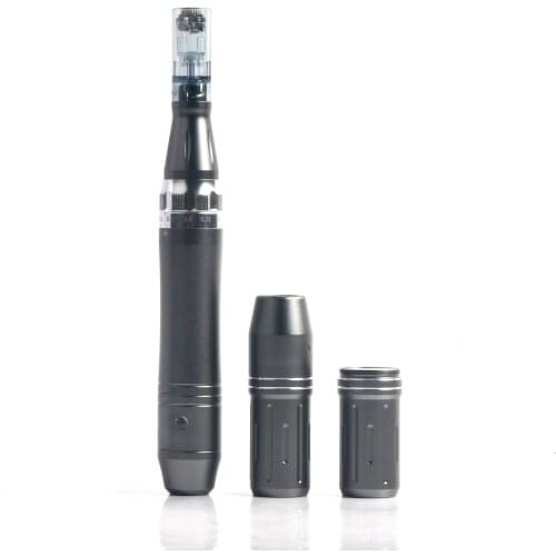 Professional Bayonet Microneedle Machine Wilress Derma Pen Therapy System Drag Nano Cartridge Treatment Skin Care Beauty Device