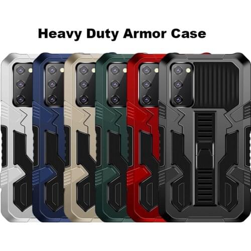 Heavy Duty Bracket Phone Case For Samsung Galaxy A70/A70S A50/A30S/A50S A20/A30 A10/M10 Kickstand Shockproof Armor Case Cover