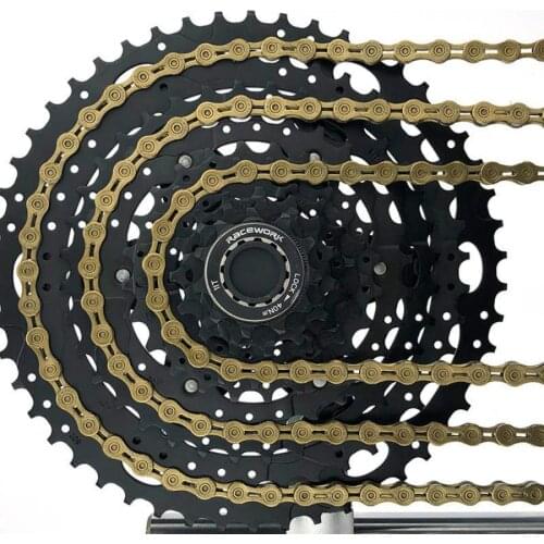 RACEWORK 10S 11S bicycle chain 116L 10/11 speed with original box and magic button Mountain bike chain