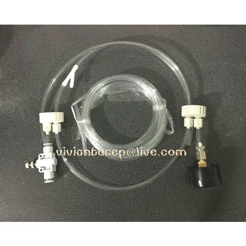 Aquarium DIY CO2 Generator System Kit with Pressure Air Flow Adjustment Water Plant Fish Tank Aquarium Co2 Valve Free shipping