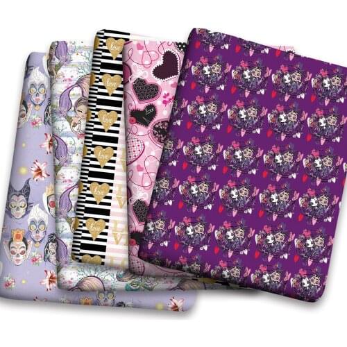 Spring Summer Cotton Super Dense Sewing Fabric Making Womens Wear Dress Children Clothing Home Clothes Cloth c01 0.5Meter