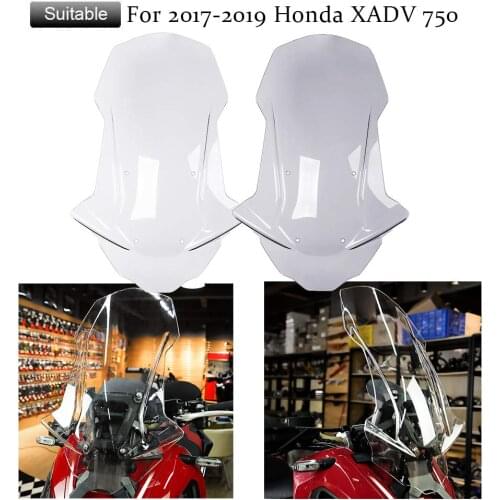 XADV750 Windshield for Honda XADV X-ADV 750 2017 2018 2019 Motorcycle Windscreen Fairing Wind Deflector Protector pare-brise