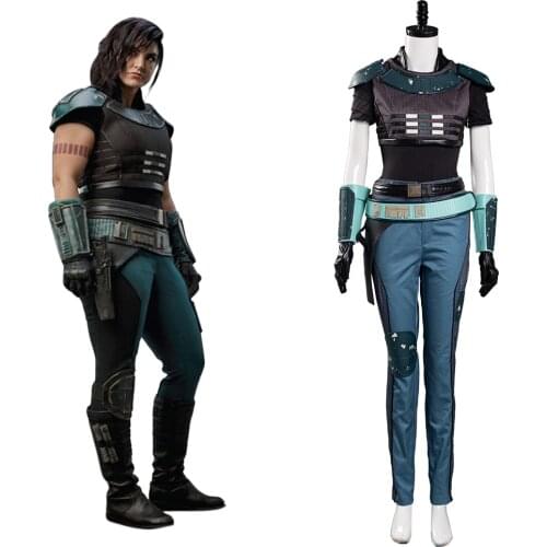 Cara Dune Cosplay Costumes Women Uniform Outfit Halloween Carnival Suit women clothing Christmas gift for girl dress