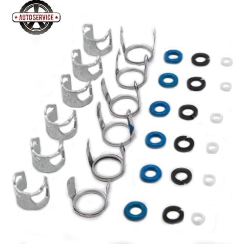 06E 998 907 G Fuel Injector Seal Kit O-ring For Audi A6 S6 A7 Sportback A8 S8 Quattro 2.8L V6 Avant Quattro R8 5.2L W10 RS6 5.0L