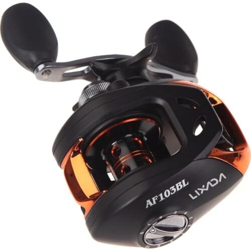 LIXADA 10+1BB Left/Right Baitcasting Fishing Reel 6:3:1 Bait Casting Fishing Reels For Carp Fishing Carretilhas Pesca AF103