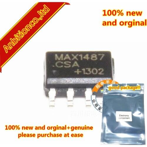 10pcs 100% new and orginal MAX13487EESA+T SOP-8 in stock