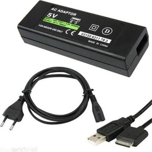 Ruitroliker 10pcs AC Charger Power Adapter for PSP GO EU Console Plug