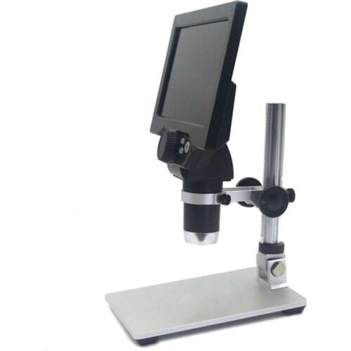 12MP 7 Inch Screen Digital Microscope High Definition Digital Microscope 1-1200x Continuous Zoom Magnifier
