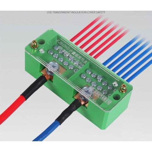 220V Household Wire Junction Plastic Electronic Box Terminal Wire Connection Enclosures for Electronics Project Box