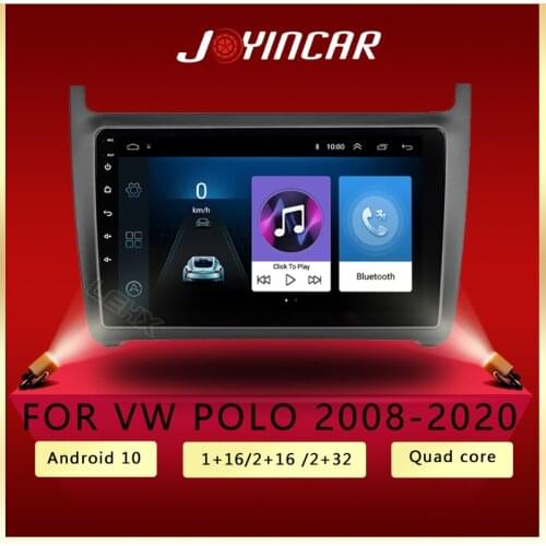 For Volkswagen POLO 5 2008 2009 2010 - 2020 Car Radio Multimedia Video Player Navigation stereo GPS Android 10 No 2din 2 din dvd