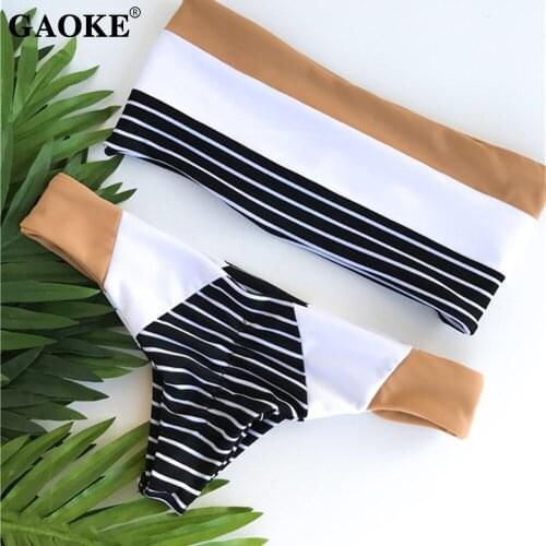 Bandage Bikini Swimwear Women Swimsuit High Waist Bikini Set 2020 Bathing Suit Push Up Swimsuit Femme Beachwear