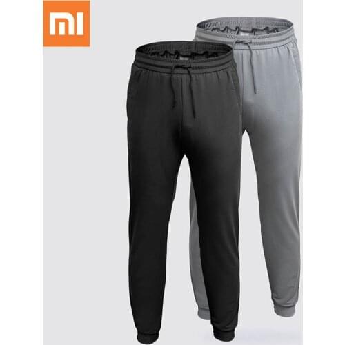 Xiaomi SKAH Knitting Cool Feeling Quick Drying Trousers Comfortable Breathable Elasticity Fabric For Summer Mens Sweatpants
