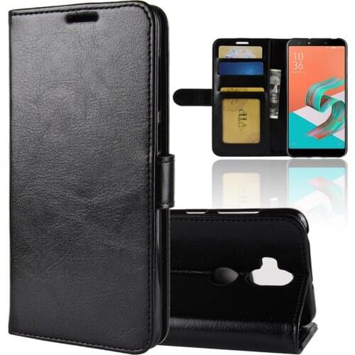 Leather case For Asus ZenFone 5 Lite ZC600KL Soft Silicone Wallet Back flip Cover For Asus ZenFone 5 Lite ZC600KL Phone Case