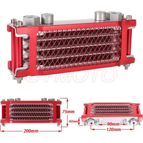 Motorcycle Radiator Universal Engine Oil Cooler Radiator Motocross Oil Cooler Cooling for For Monkey 110CC 125cc 140c